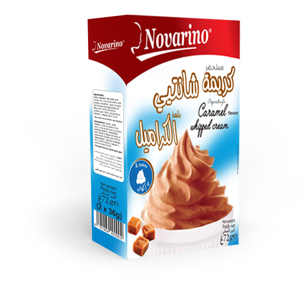 Caramel whipped cream – Clubnovarino